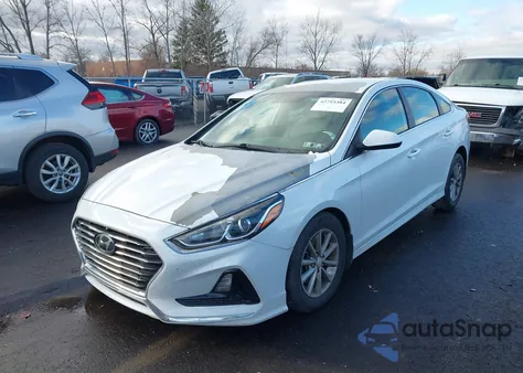 2018 Hyundai Sonata Se z USA, uszkodzony, nr VIN 5NPE24AF6JH653964